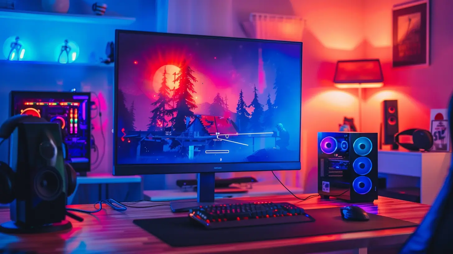 The Difference Between Gaming TVs and Gaming Monitors