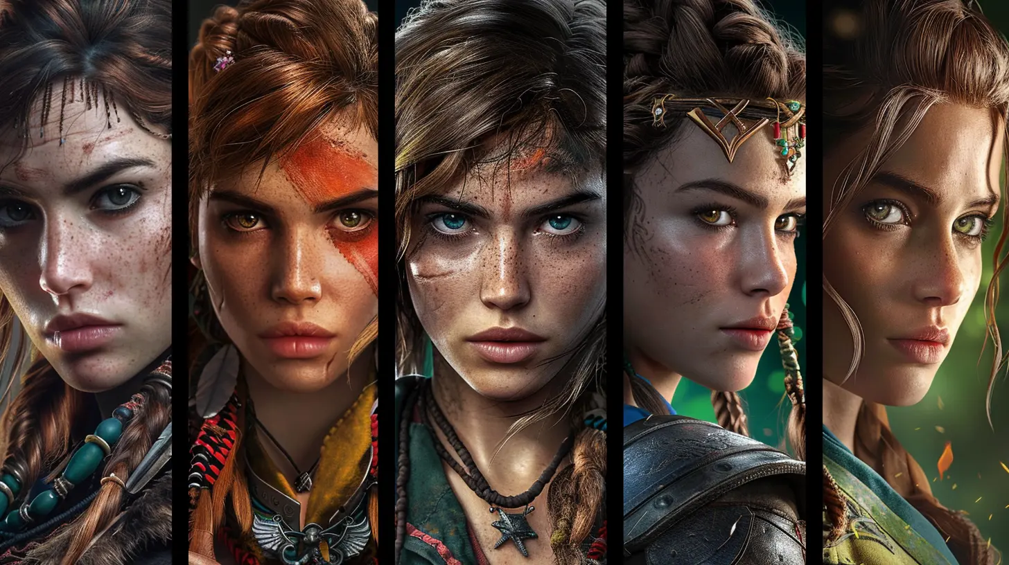Top Female Characters in Classic Games
