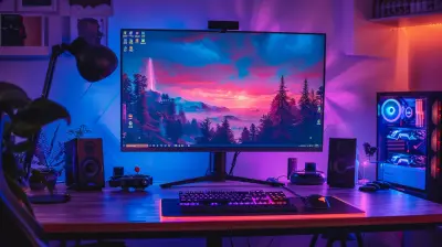 The Difference Between Gaming TVs and Gaming Monitors