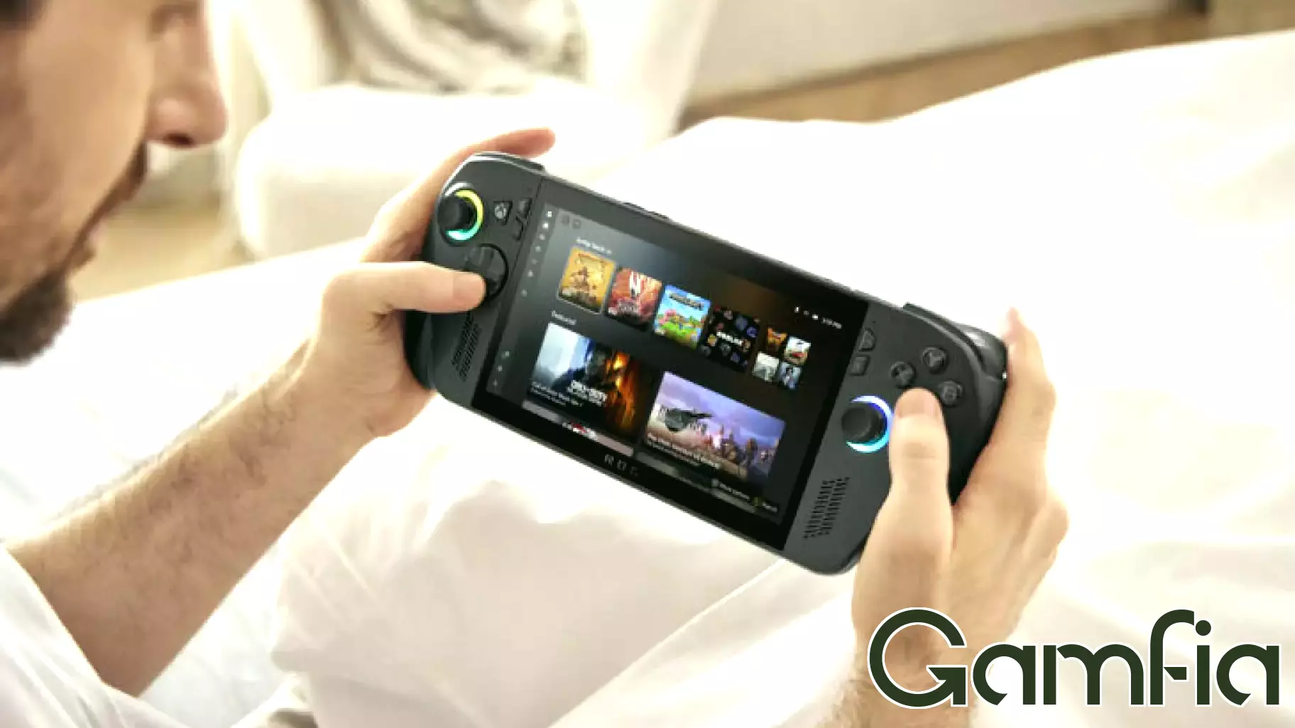 A Glimpse at Microsoft's Revolutionary New Handheld Gaming System