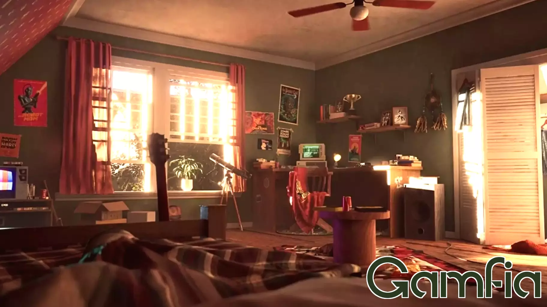 Creating an Immersive 3D Room Environment for Unpeaceful