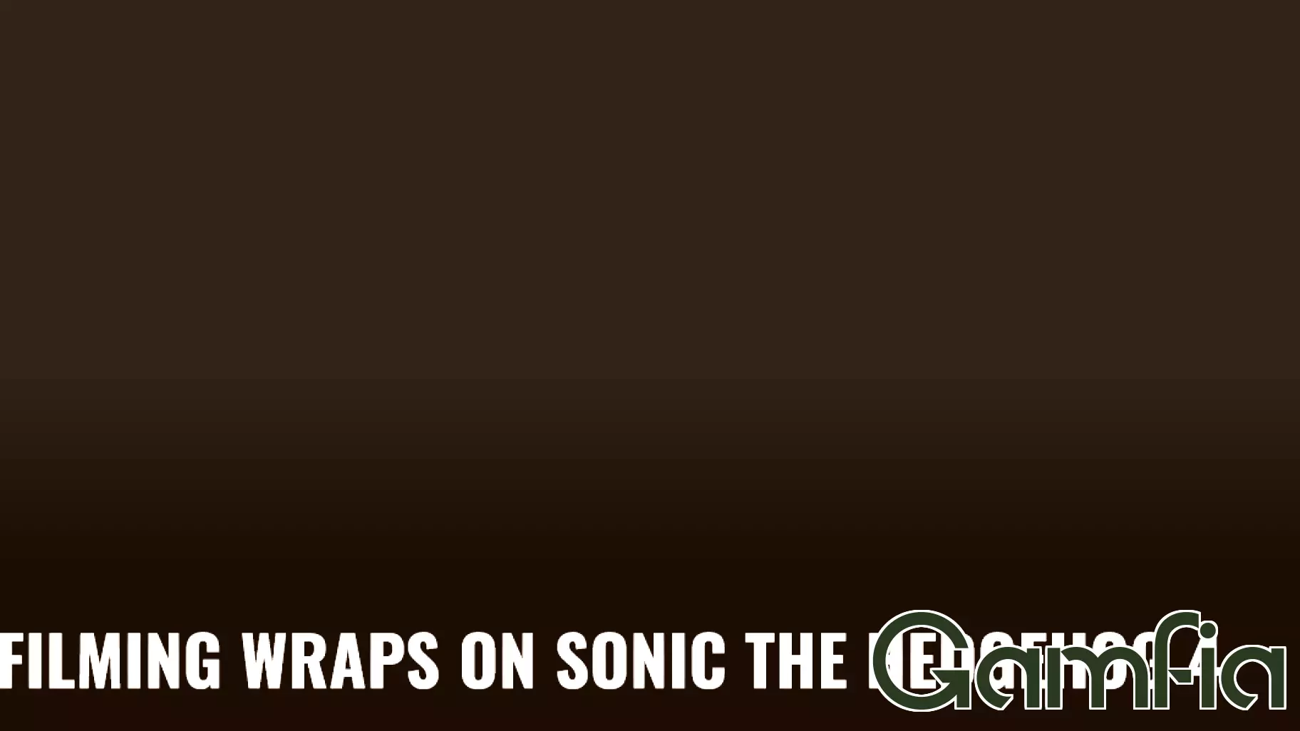 Filming Wraps on Sonic the Hedgehog 4