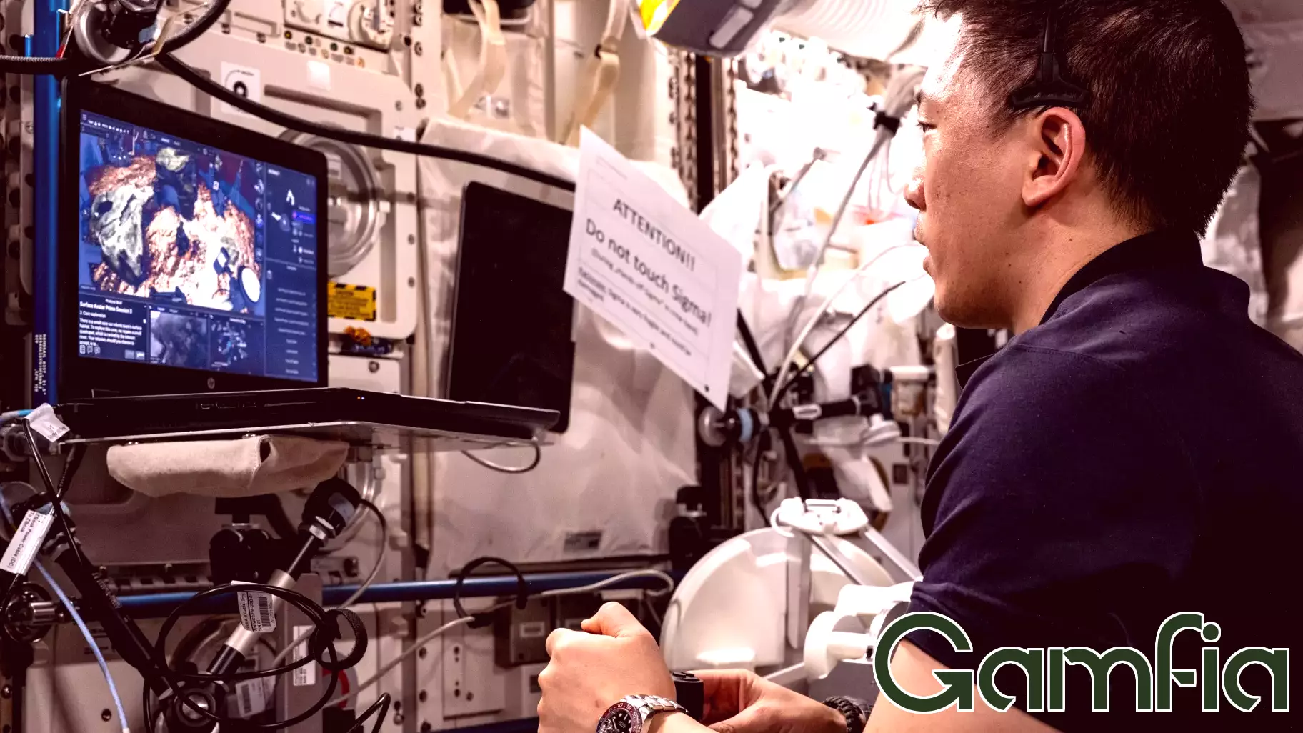 The Challenge of Gaming for Astronauts in Space