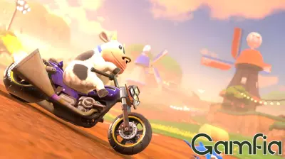 A New Star in the Racing World: Meet Nintendo's Cow Racer