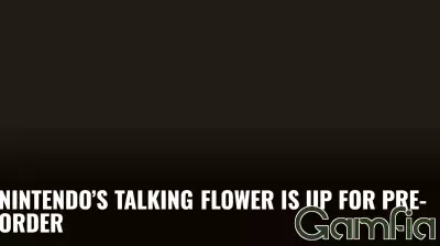 Nintendo’s Talking Flower Is Up for Pre-Order